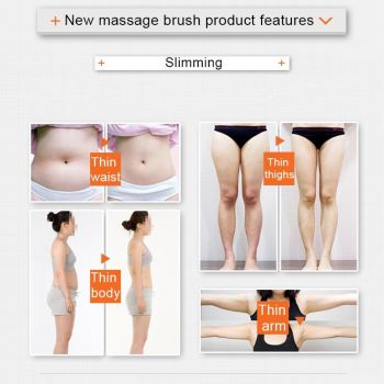 Spa Scrub Glove For Cellulite Massage Relaxing Bath & Shower Body Brush