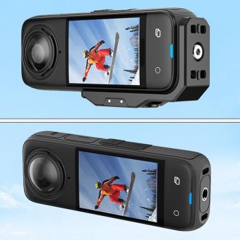 Quick Release Magnetic Bracket for Insta360 X4 / X3 - Horizontal & Vertical Shooting