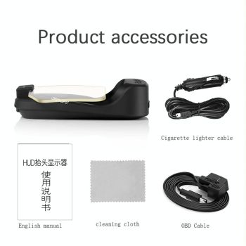 Gps Car Hud Display Water Temp Voltage Speed