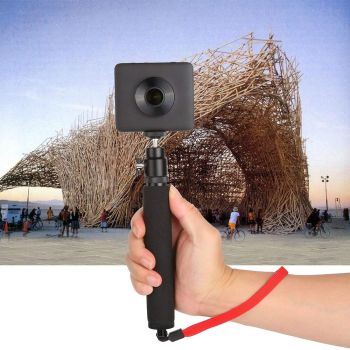 360 Degree Selfie Stick for Gopro Cellphone & Compact Cameras - 210mm to 525mm Length