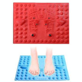 Foot Magnetic Therapy Massage Pad Toe Pressing Board - Blue