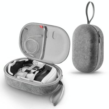 Protective Vr Storage Bag for Apple Vision Pro / Meta Quest 3 Glasses - Black