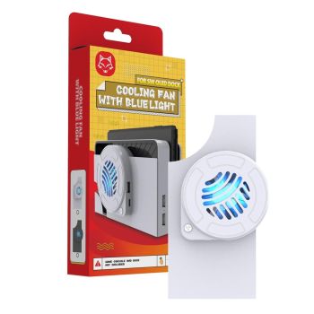 Oled Cooling Fan with Storage Base for Switch