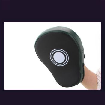 Green Leather Arc Boxer Training Hand Target