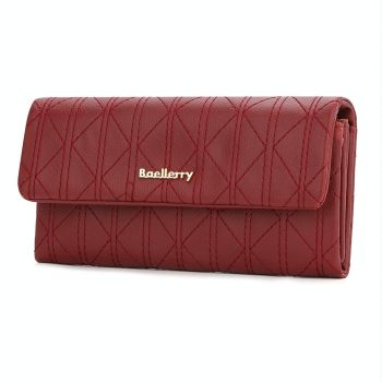 Large Capacity Magnetic Clutch Wallet for Women - Black