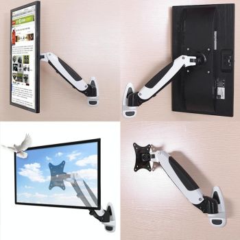 Telescopic Wall-mounted Monitor Stand - Factory Colour