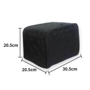 Small Home Bread Maker Dust Cover - Polyester Material - Black