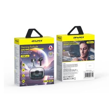 Black Tws Gaming Bluetooth Earbuds - T52