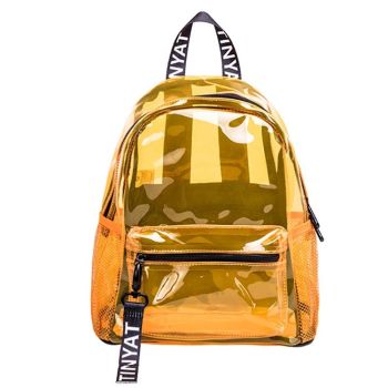 Women Waterproof Pvc Backpack - Green