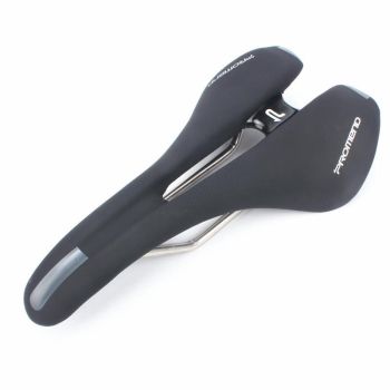 Comfy Microfiber Leather Bike Seat - Black