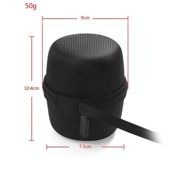 2-pack Portable Bluetooth Speaker Case for Sony Srs-xb12 - Black