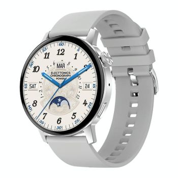 Mini Silicone Smart Watch With Colour Screen - Dt3 - Black