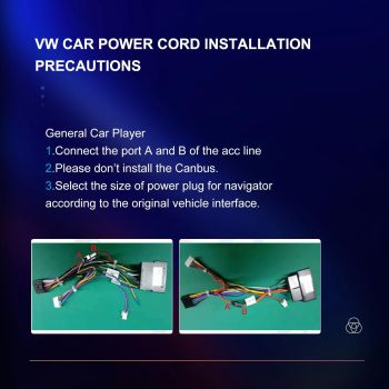 Android Carplay Navigation For Vw / Skoda - 1 + 32G Screen Reversing Camera