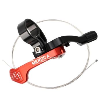 Telescoping Bike Pipeline Control Switch - Black