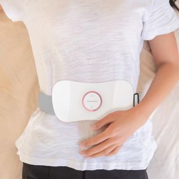 Electric Uterus Warming Belt English White