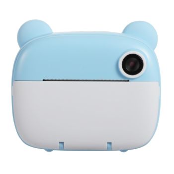 Instant Print Camera for Kids with Dual Lens and 2.4-inch Screen - Pink