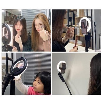 Selfie Live Broadcast Ring Light for Beautifying and Fill Lighting