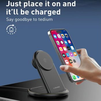 25.5W 5 In 1 Magsafe Wireless Charger + Type C Cable