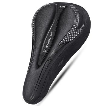 Thick Silicone Bike Seat Cover For Comfortable Riding - Large
