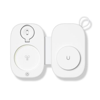 3 In 1 Magnetic Wireless Charger For Apple Devices - Black