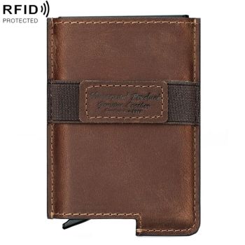 Leather Rfid Credit Card Holder - Secure & Stylish - Black