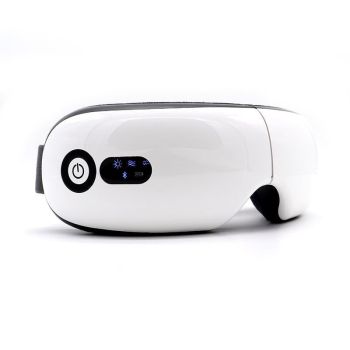 Rechargeable Eye Massager With Heat Air Pressure & Vibration - Pink