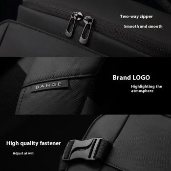 Large Capacity Sports Shoulder Bag With Wet / Dry Separation