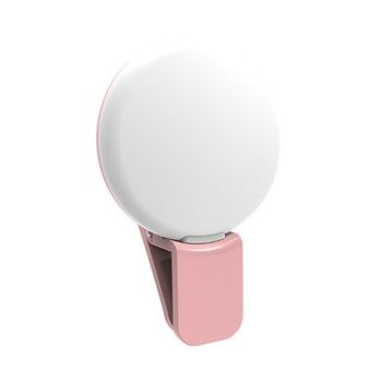 2-pack Led Selfie Light for Mobile Phone Photography - White