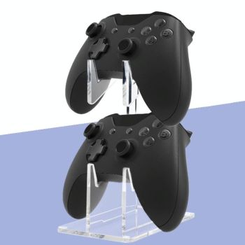 Transparent Acrylic Double Layer Game Handle Storage Bracket for Ps4 / Ps5 / Ps3