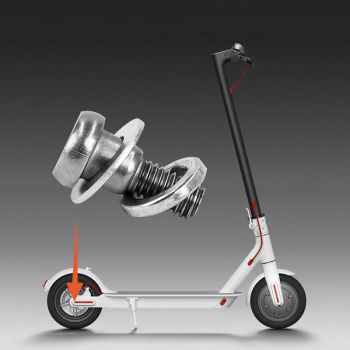 5pcs Rear Wheel Fixing Screws for Xiaomi Mijia M365 / Pro Scooter - White