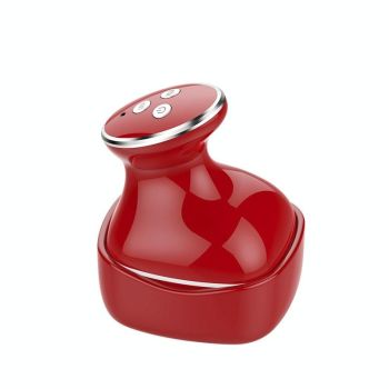 Electric Scalp Massager Multifunctional Vibration Therapy - White