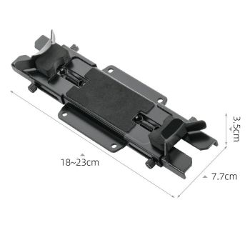 Wall-mounted Storage Bracket for Jbl Charge / Flip Bluetooth Speakers - Black