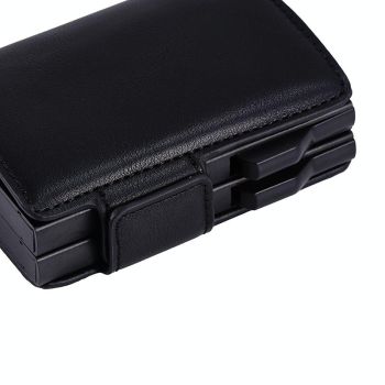 Secure Dual Rfid Blocking Card Holder - Anti-magnetic