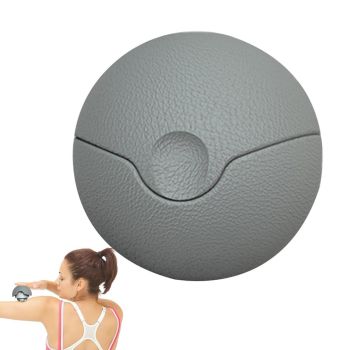 3-In-1 Fitness Yoga Massage Ball Cervical Meridian Massager - Pink