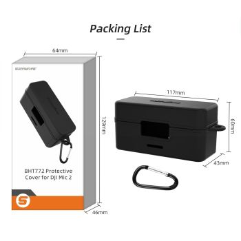 Protective Cover for Dji Mic 2 Charging Case - Wireless Mic Compatible
