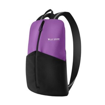 Lightweight Reflective Bike Backpack For Outdoor Riding - Black