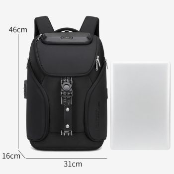 Waterproof Anti Theft Business Backpack With Usb Ports