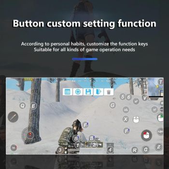 Wireless Bluetooth Game Handle for Android / Ios Phones with Holder - Blue / Black