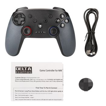 Switch Pro Wireless Gamepad with Dual Motors and Turbo
