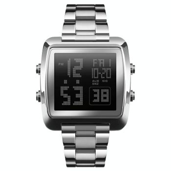 Vintage Gold Steel Square Watch - Waterproof & Luminous - Black