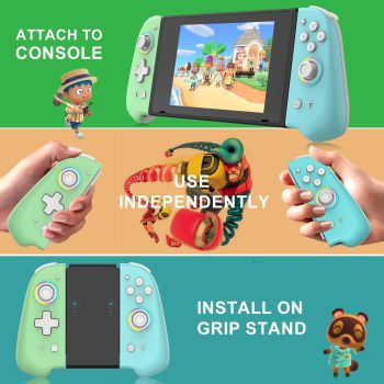 Vibrant Joycon Set with Colourful Light Switch