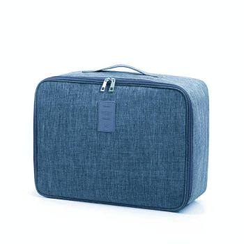 Large Capacity Cationic Trolley Suitcase for Trip Storage - Black