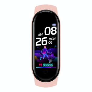 Advanced Health Tracker With Heart Rate Blood Pressure And Sleep Monitoring - Black