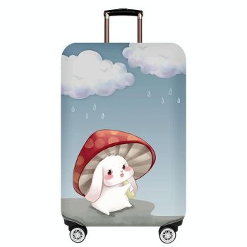 Protective Cover for Durable Luggage - Elastic Dustproof - Small Size - Love Girl