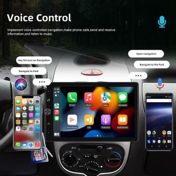 10.4 Inch Vertical Screen Android Navigation With Wireless Carplay & Backup Camera