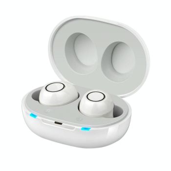 Portable Elderly Hearing Amplifier Ear Bulb Concentrator Aid - Black