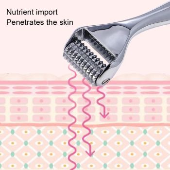 Facial Massager Roller For Slimming Face Silver