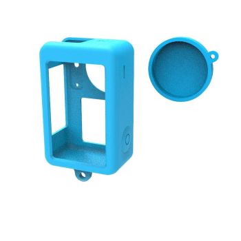 Protective Silicone Case with Lens Cap for Dji Action 3 - Black
