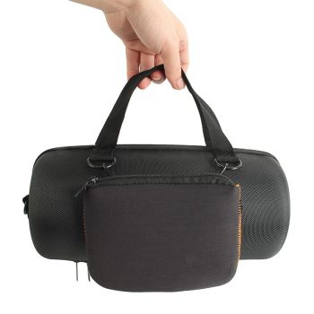 Shock-absorbing Portable Speaker Bag for Jbl Boombox - Black