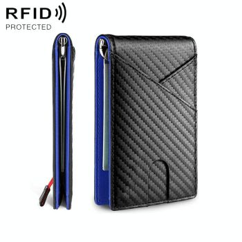 Carbon Fiber Business Wallet for Men - Rfid Protection - Black